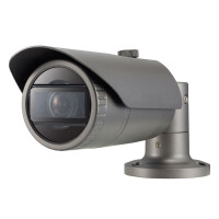 Hanwha Wisenet 4MP Outdoor Bullet Camera, H.265, 20fps, 120dB WDR, 30m IR, 2.8-12mm : HAN-QNO-7080R