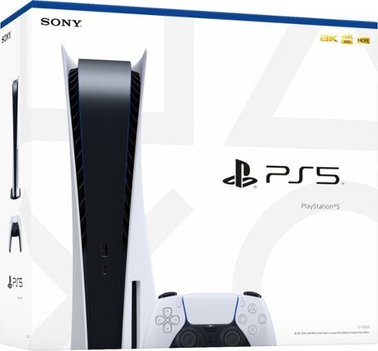 Package - PlayStation 5 Console + HD Kamera + DualSense Wireless Controller