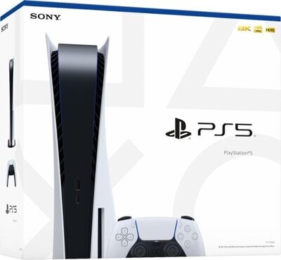 Package - PlayStation 5 Console + HD Kamera + DualSense Wireless Controller