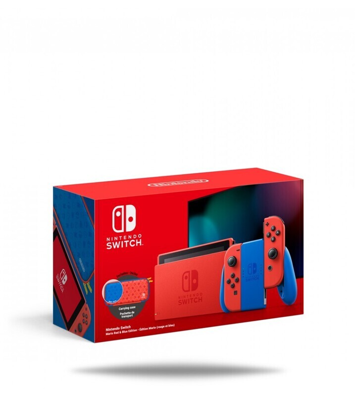 Nintendo Switch - Mario Red &amp; Blue Edition - Roter Joy-Con
