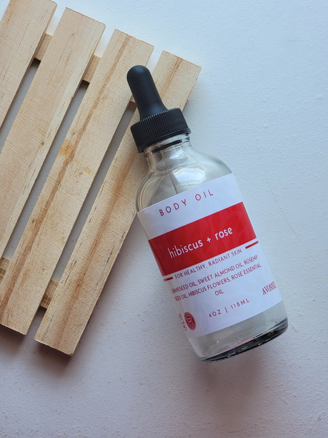 Hibiscus + Rose Body Oil