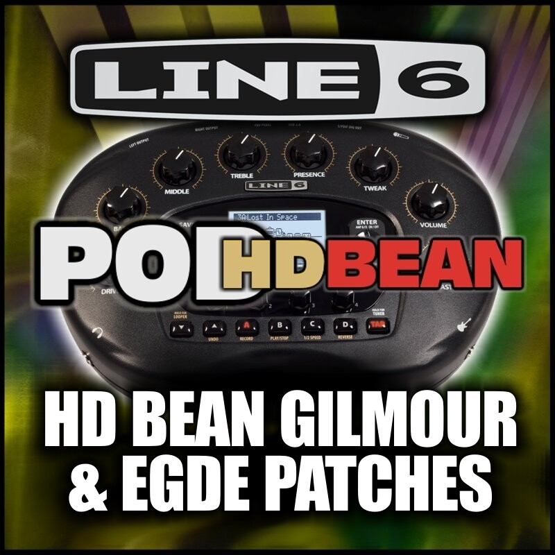 Pod HD-BEAN GILMOUR - EDGE Artists Patches