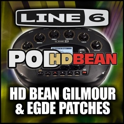 Pod HD-BEAN GILMOUR - EDGE Artists Patches