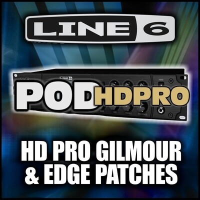 Pod HD-PRO GILMOUR - EDGE Artists Patches