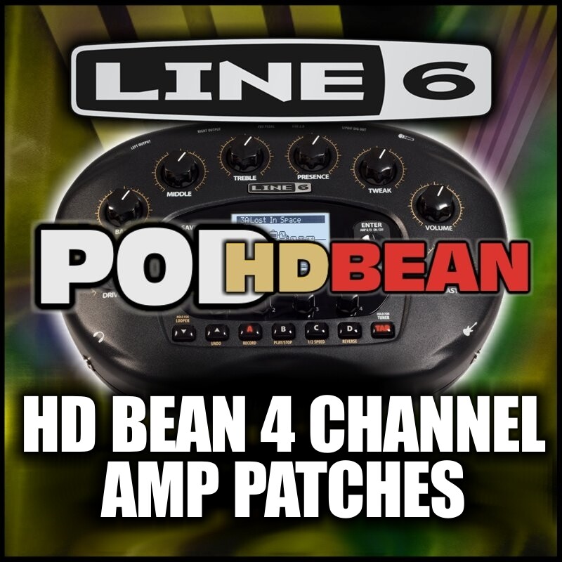 Pod HD-BEAN 4 Channel Amp Patches