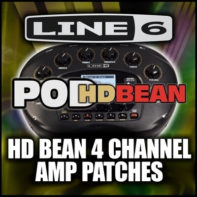 Pod HD-BEAN 4 Channel Amp Patches