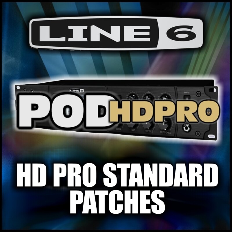 Pod HD-PRO Standard Set Patches