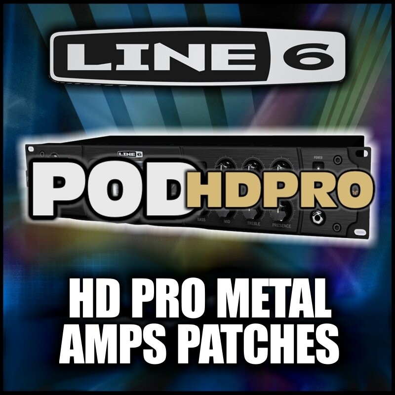 Pod HD-PRO METAL AMP PACK Patches