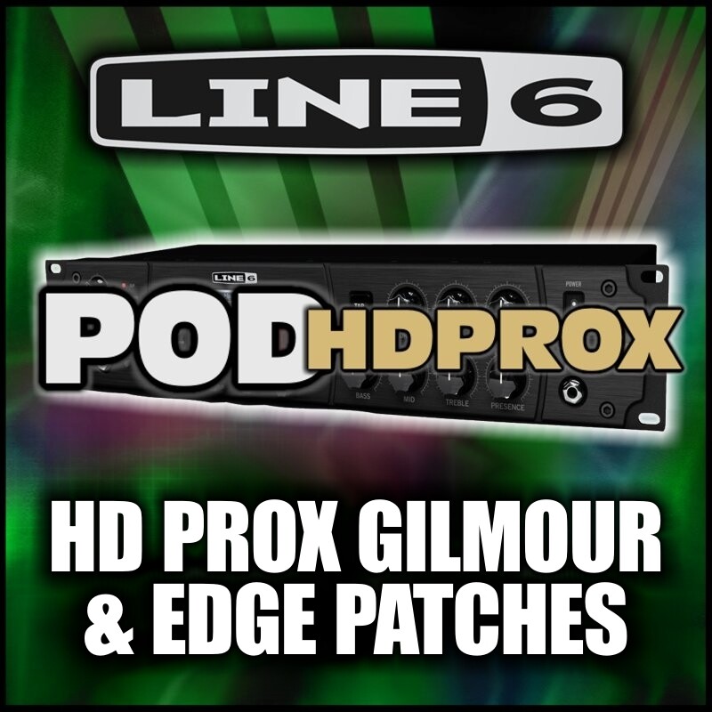 Pod HD-PRO-X GILMOUR - EDGE Artists Patches