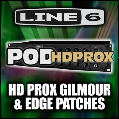 Pod HD-PRO-X GILMOUR - EDGE Artists Patches