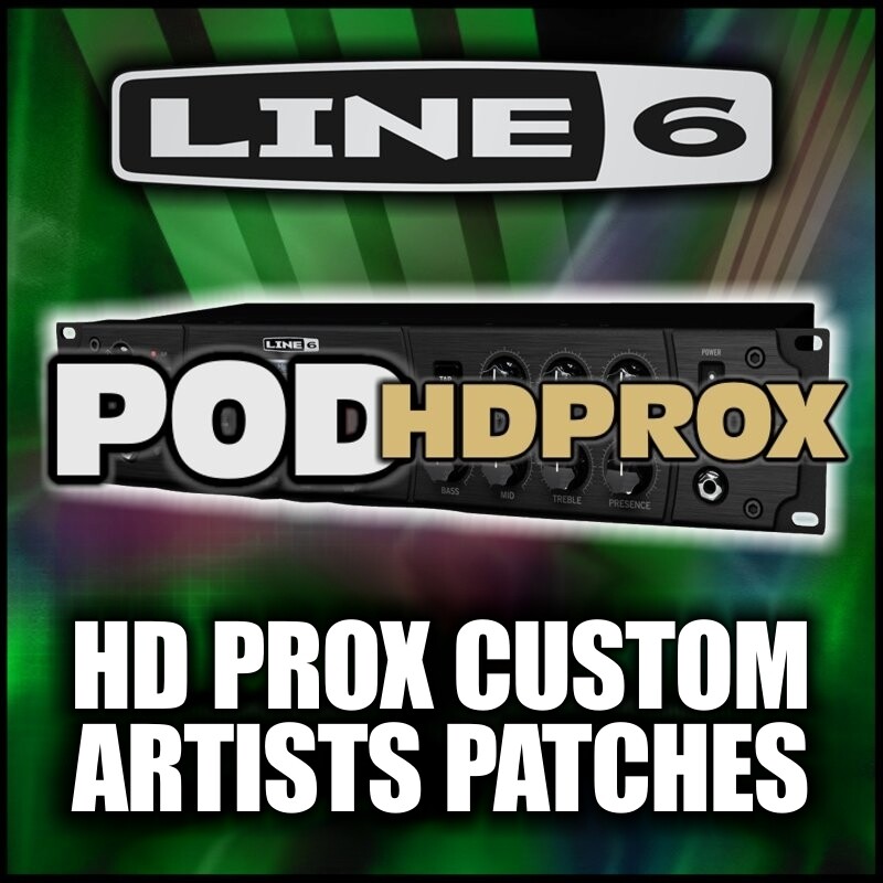 Pod HD-PRO-X Custom Artists Patches