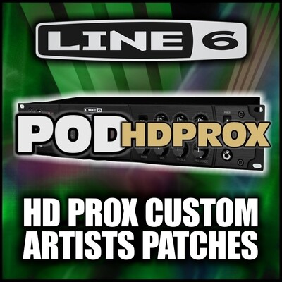 Pod HD-PRO-X Custom Artists Patches