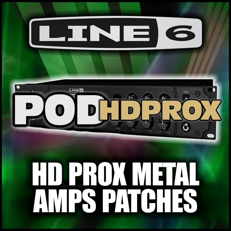 Pod HD-PRO-X METAL AMP PACK Patches