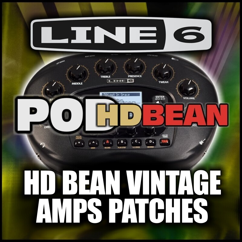 Pod HD-BEAN VINTAGE AMP PACK Patches