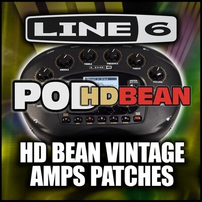Pod HD-BEAN VINTAGE AMP PACK Patches