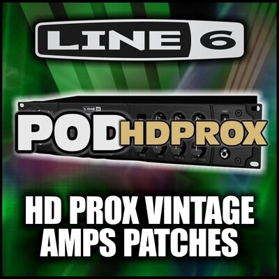 Pod HD-PRO-X VINTAGE AMP PACK Patches