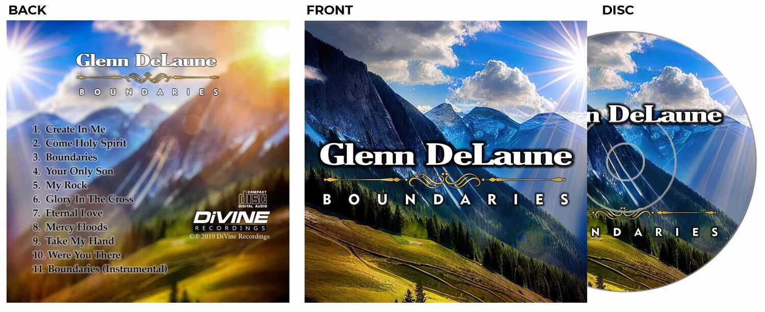 Glenn DeLaune - Boundaries Physical CD
