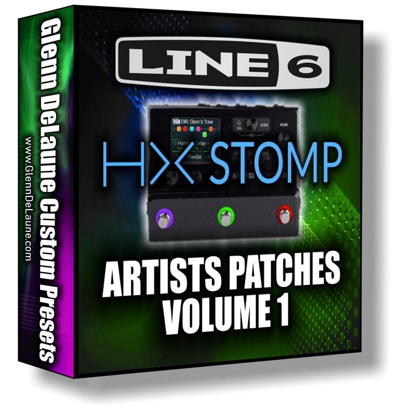HX Stomp Custom Artists Patches Volume 1
