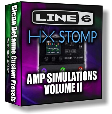 HX Stomp Amp Simulations Volume II