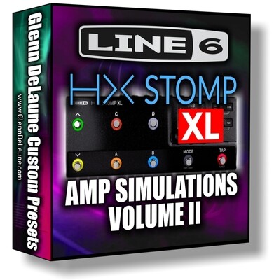 HX Stomp XL Amp Simulations Volume II