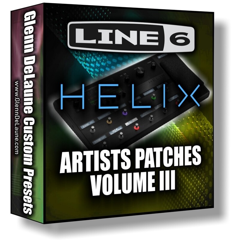 Helix Custom Artists Patches Volume III