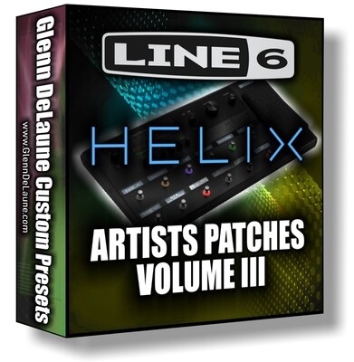 Helix Custom Artists Patches Volume III