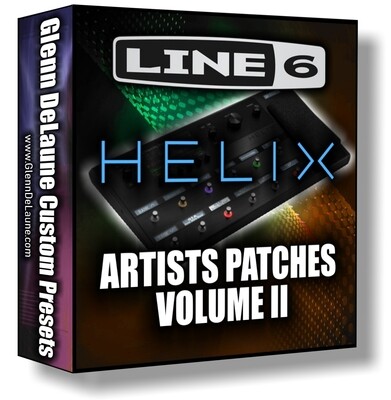 Helix Custom Artists Patches Volume II