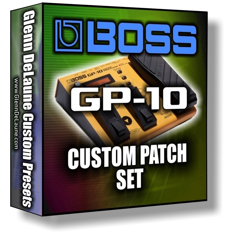 Boss GP-10 Custom Patches