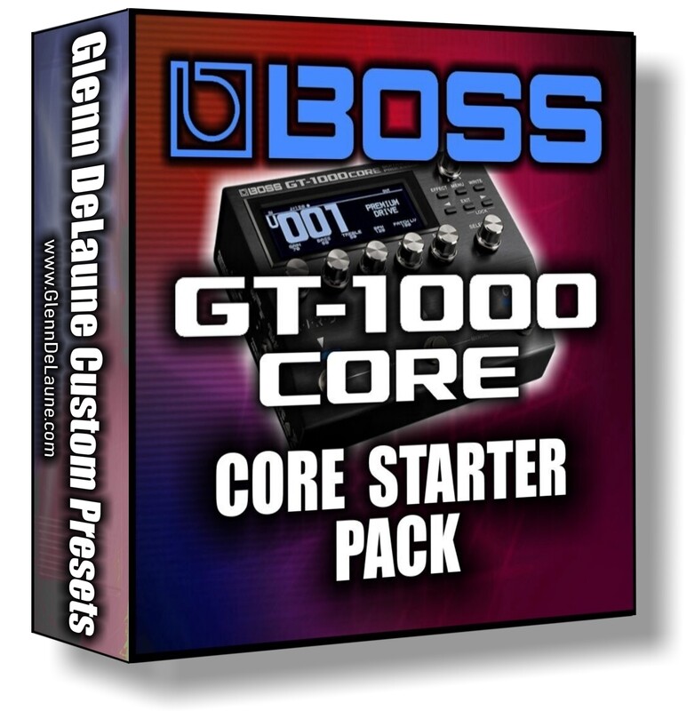 Boss GT-1000 CORE Starter Pack