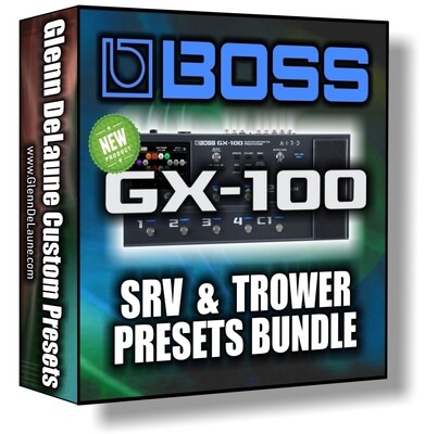 Boss GX-100 SRV &amp; TROWER Artists Presets