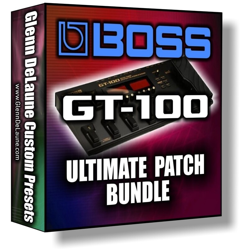 Boss GT-100 Ultimate Patch Bundle