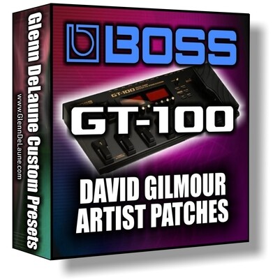 Boss GT-100 David Gilmour Artists Patches