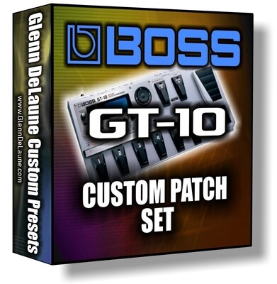 Boss GT-10 Custom Patches