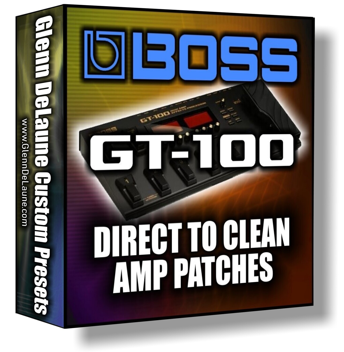 Boss GT-100 Direct to Clean Amp Patches