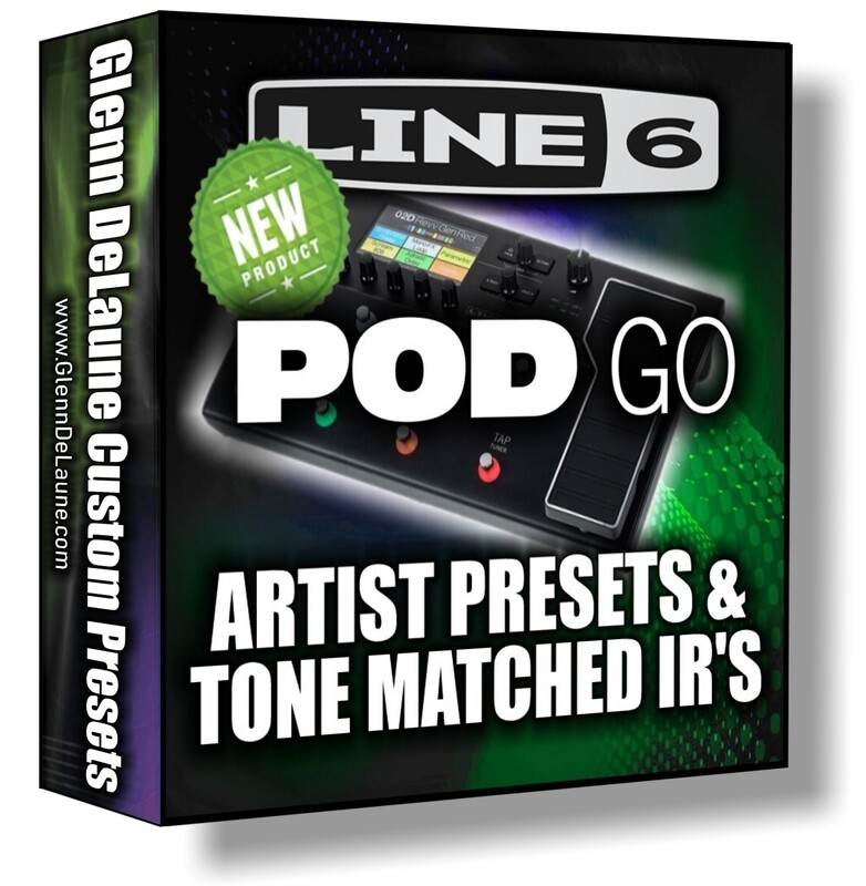 Line 6 Pod-GO Artist Presets