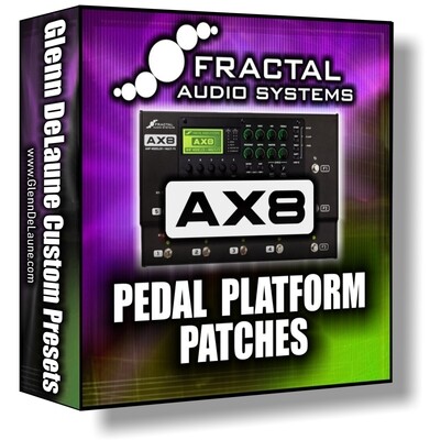 Fractal Audio AX-8 Pedal Platform Patches