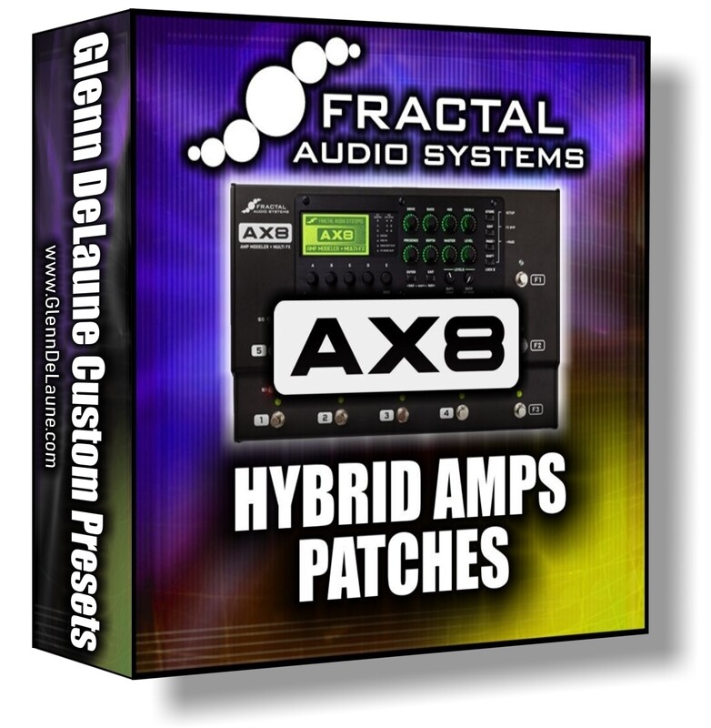 Fractal Audio AX-8 Hybrid Amps Patches
