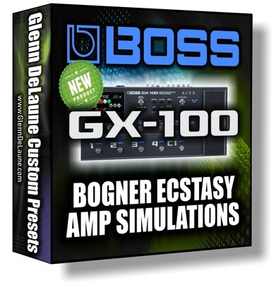 Boss GX-100 Bogner Ecstasy Amp Simulations