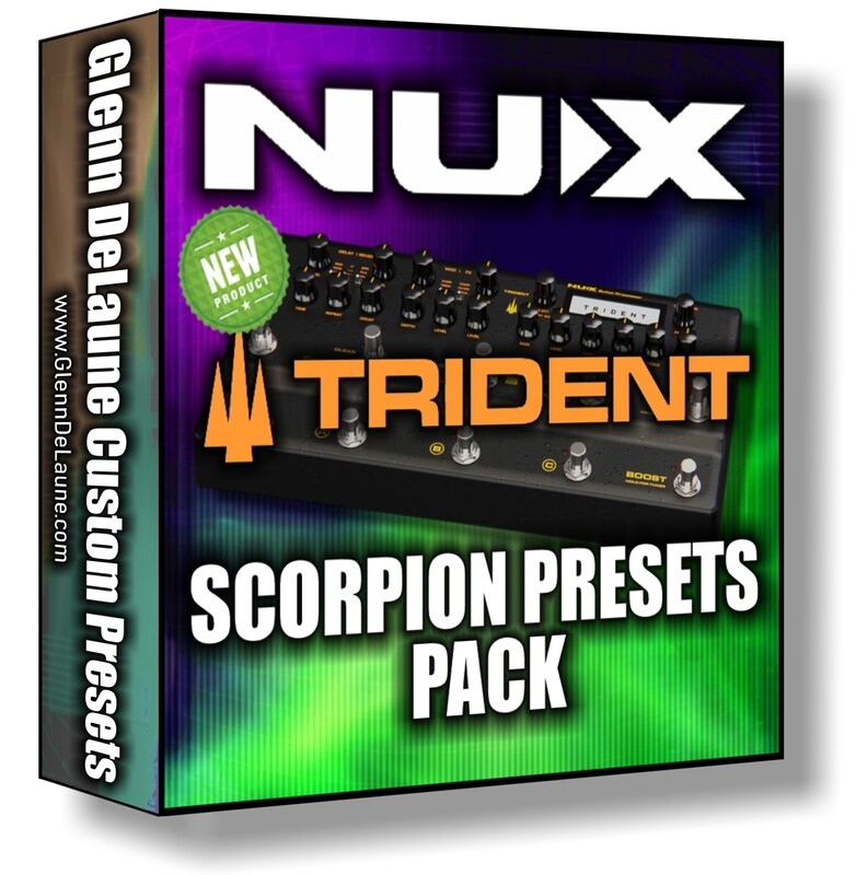 NUX Trident Scorpion Presets Pack