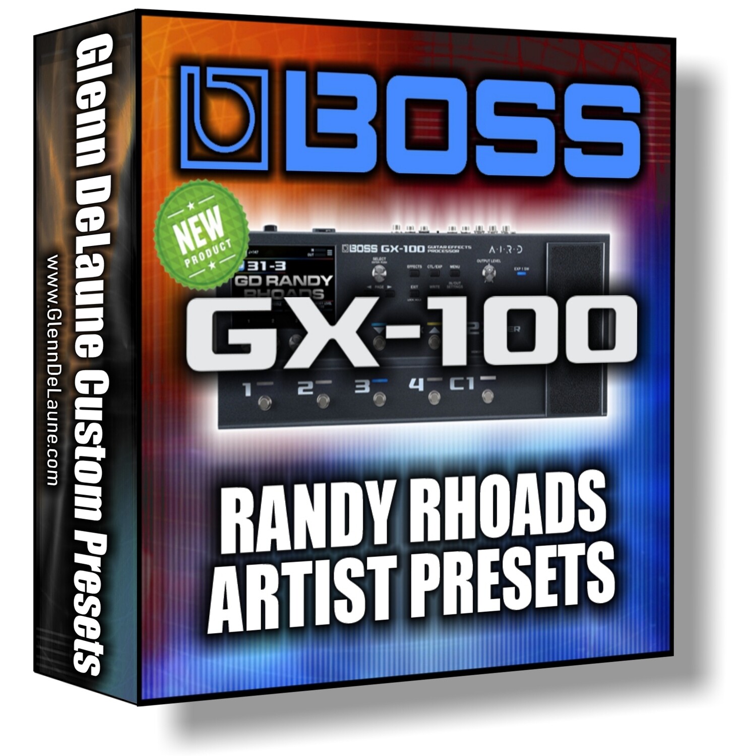 Boss GX-100 Randy Rhoads Custom Artists Presets