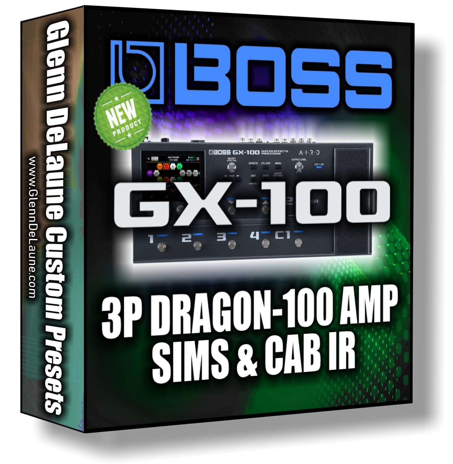 Boss GX-100 3rd Power Dragon-100 Amp Simulations