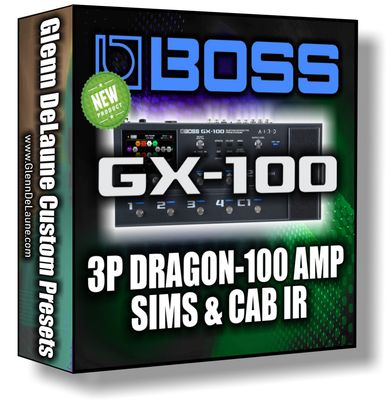Boss GX-100 3rd Power Dragon-100 Amp Simulations