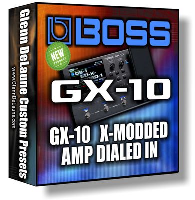Boss GX-10 X-Modded Amp Dialed In