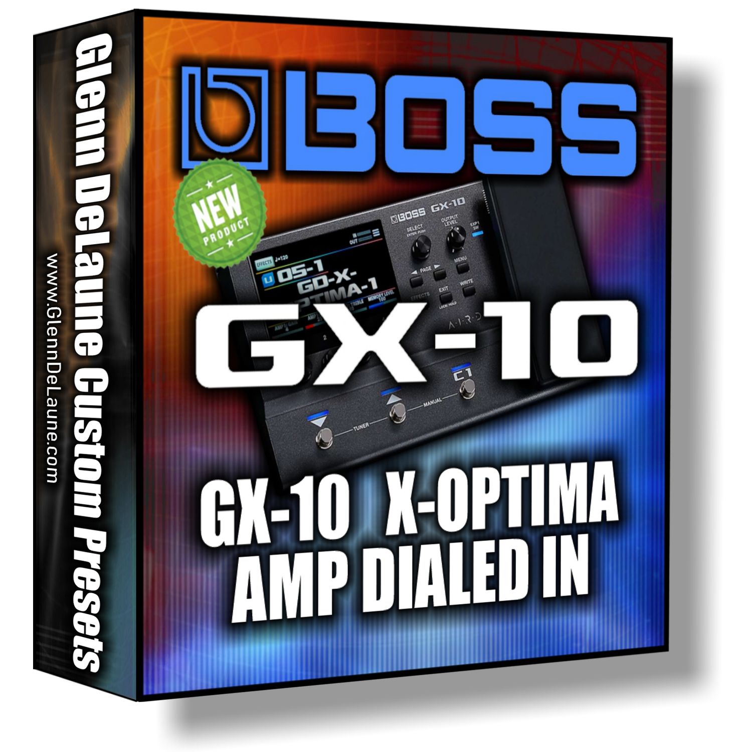 Boss GX-10 X-Optima Amp Dialed In