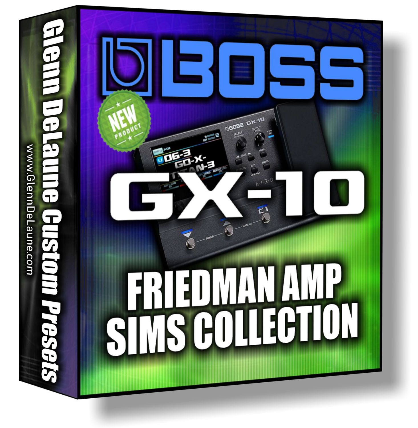 Boss GX-10 Friedman Amp Simulations Bundle