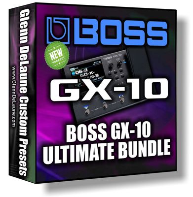 Boss GX-10 Ultimate Bundle