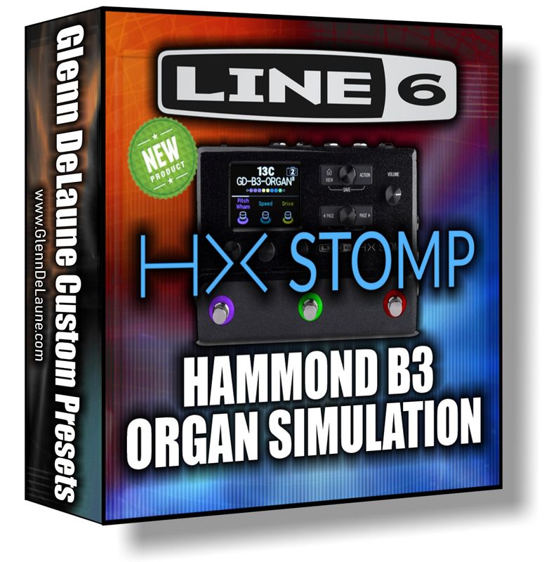 HX STOMP Hammond B3 Simulation