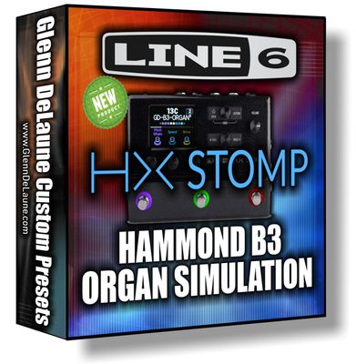 HX STOMP Hammond B3 Simulation