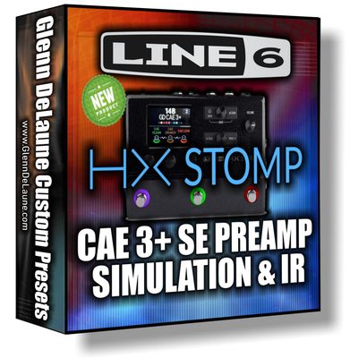 HX STOMP CAE 3+ SE Preamp Simulation