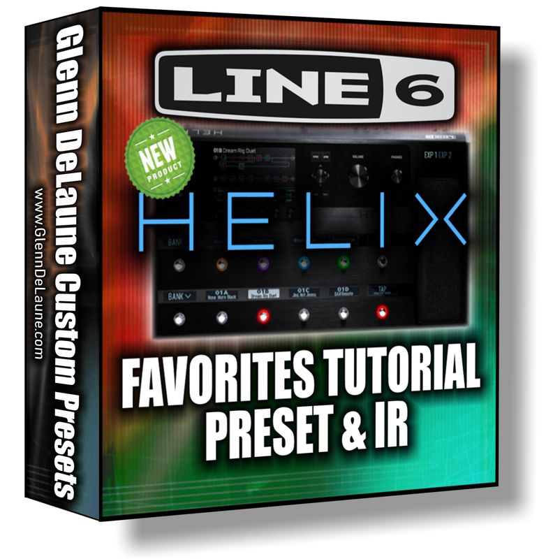 Helix Favorites Tutorial Preset